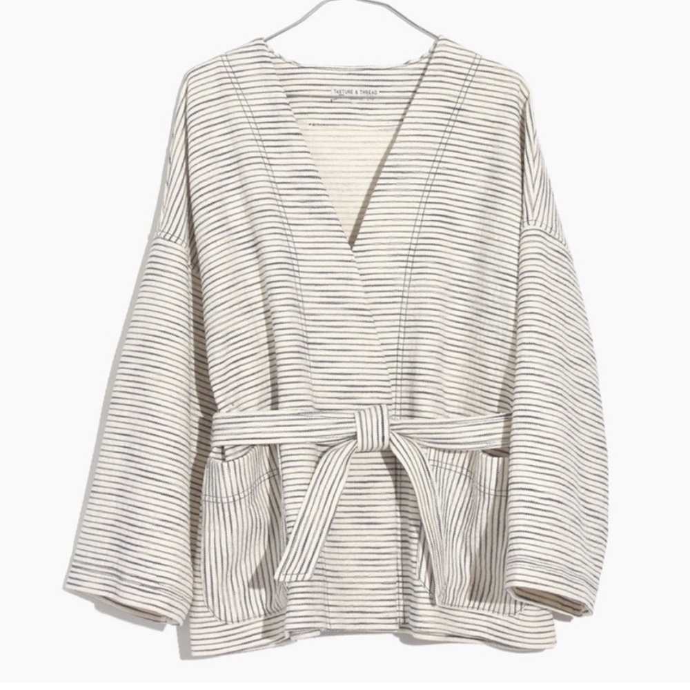 Madewell Texture & Thread Wrap Jacket - image 3